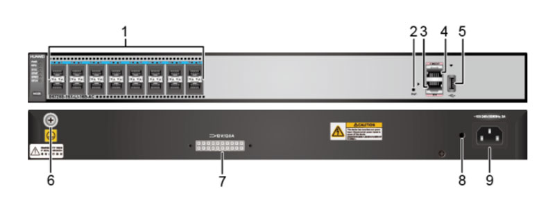 S6720S-16X-LI-16S-AC appearance and structure