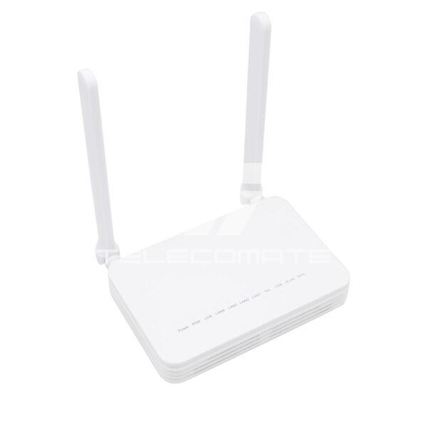 100% NEW Original EG8141A5 Xpon ONU FTTH Modem Router Bare Metal + Adapter  1GE + 3FE + Wifi +1tel With English Software