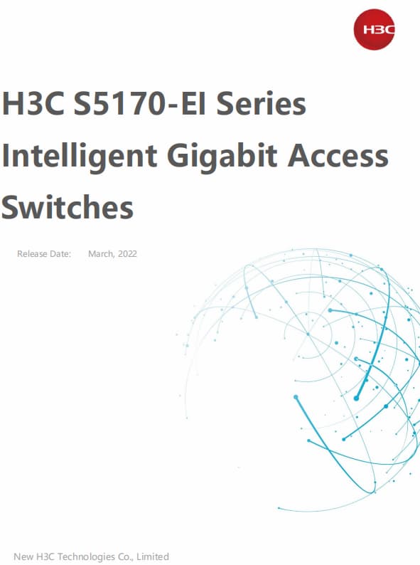 H3C S5170-EI Datasheet