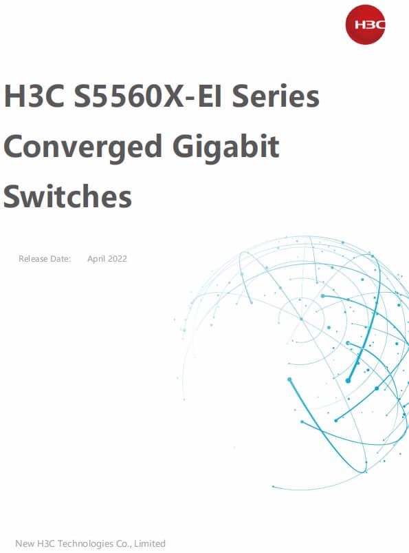 H3C S5560X-EI Datasheet