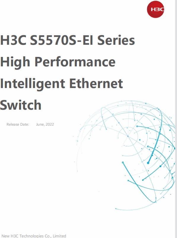 H3C S5570S-EI Datasheet