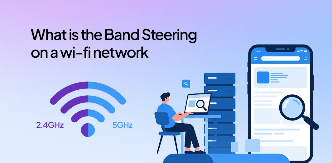 What is the Band Steering on a wi-fi network