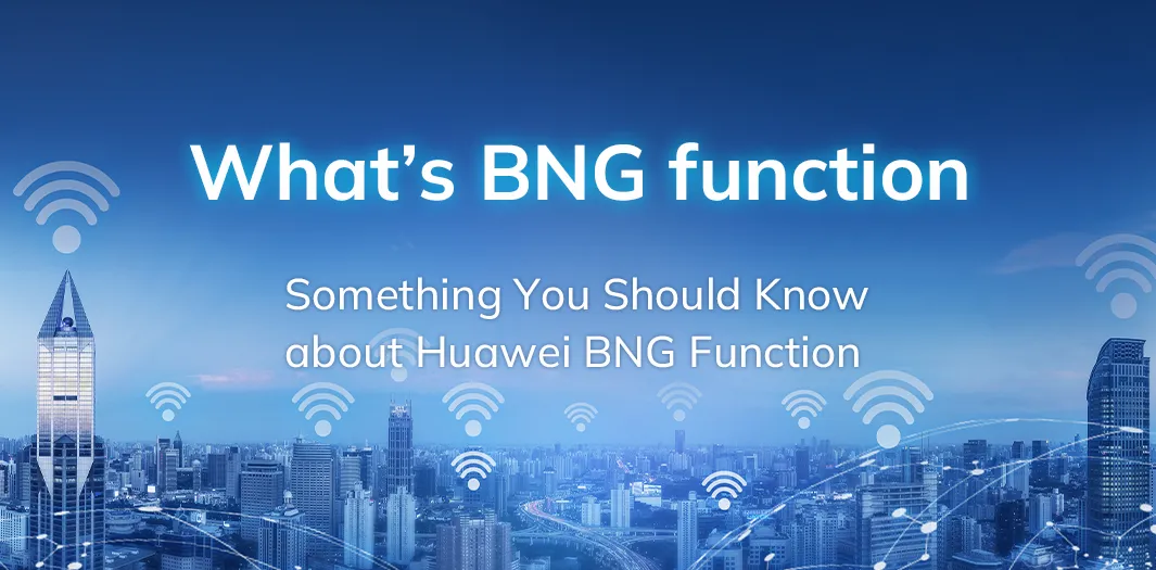 Something You Should Know about Huawei BNG Function
