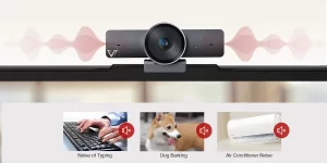 AV Access BizEye 80 Webcam AI Noise Cancellation