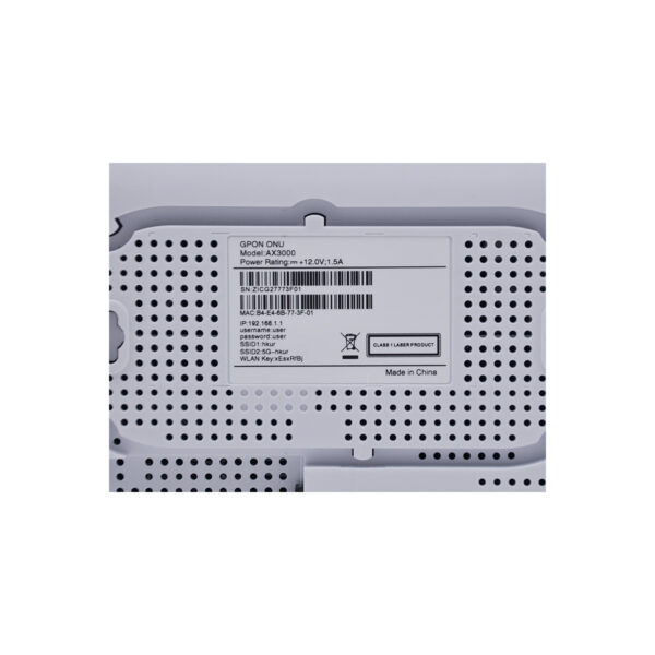 ONT GPON AX3000 M6610 con 4 GE + POTS + USB + Wi-Fi 2.4G y 5G al mejor ...