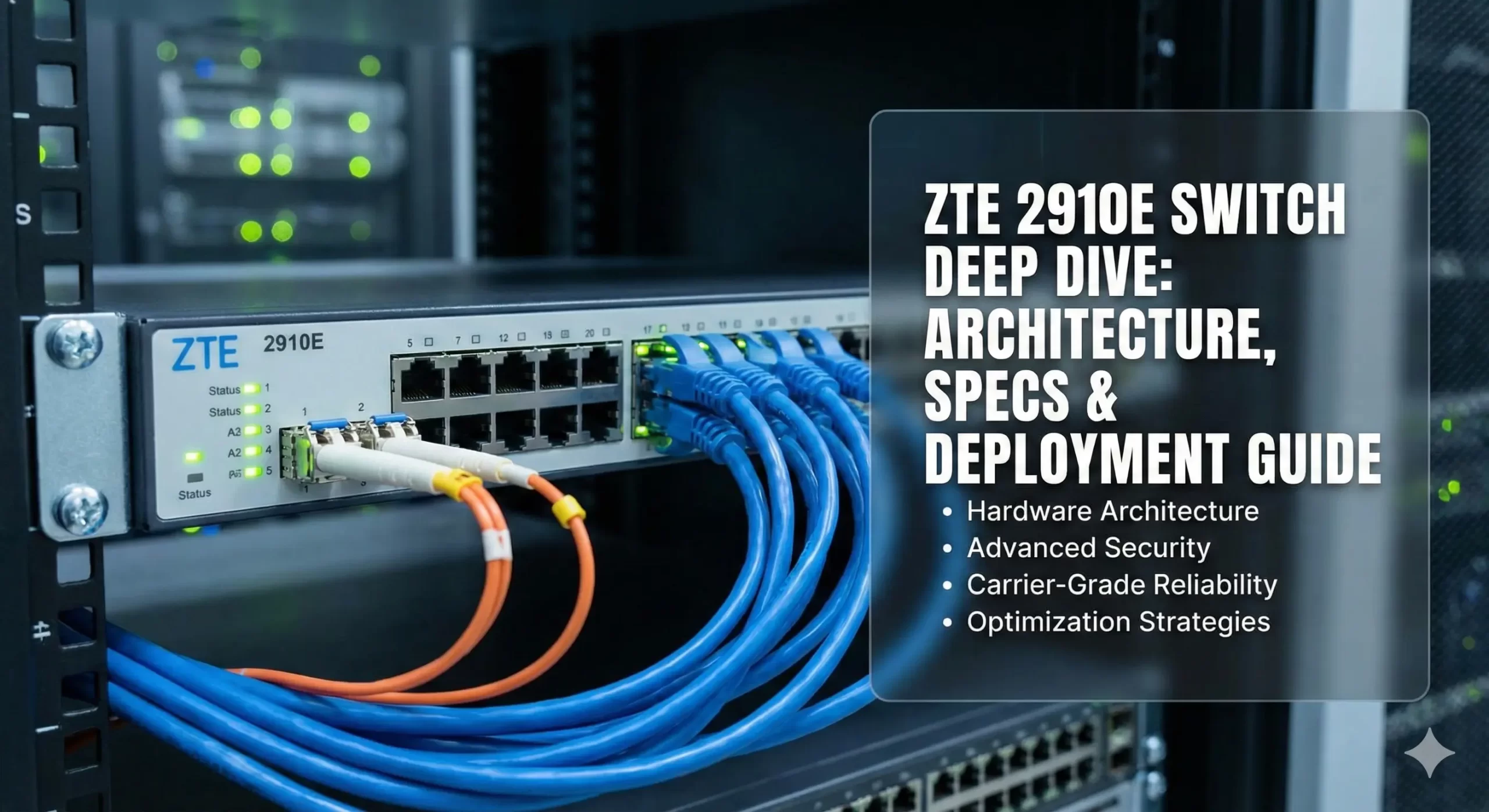 ZTE 2910E Switch: The Definitive Guide to Layer 2 Edge Network Optimization 3 2910 scaled