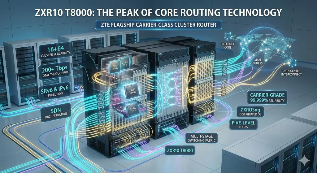Ultimate Guide To ZXR10 T8000: ZTE's Flagship Core Router For Next