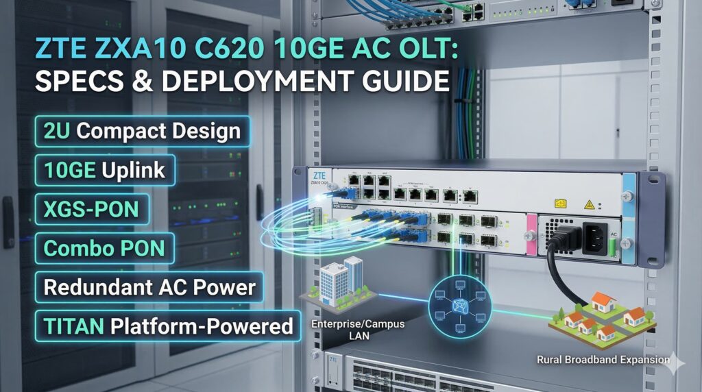 ZTE ZXA10 C620 10GE AC OLT: Specs, Features & B2B Guide