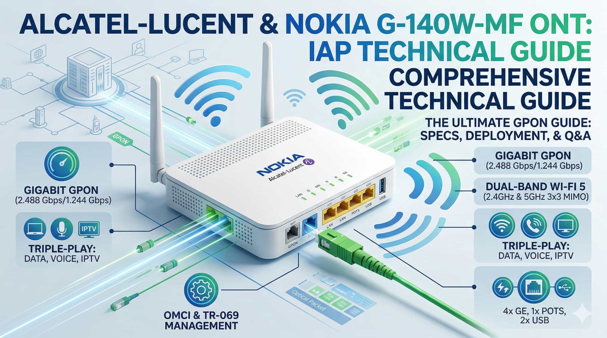 AlcatelLucent ONT scaled