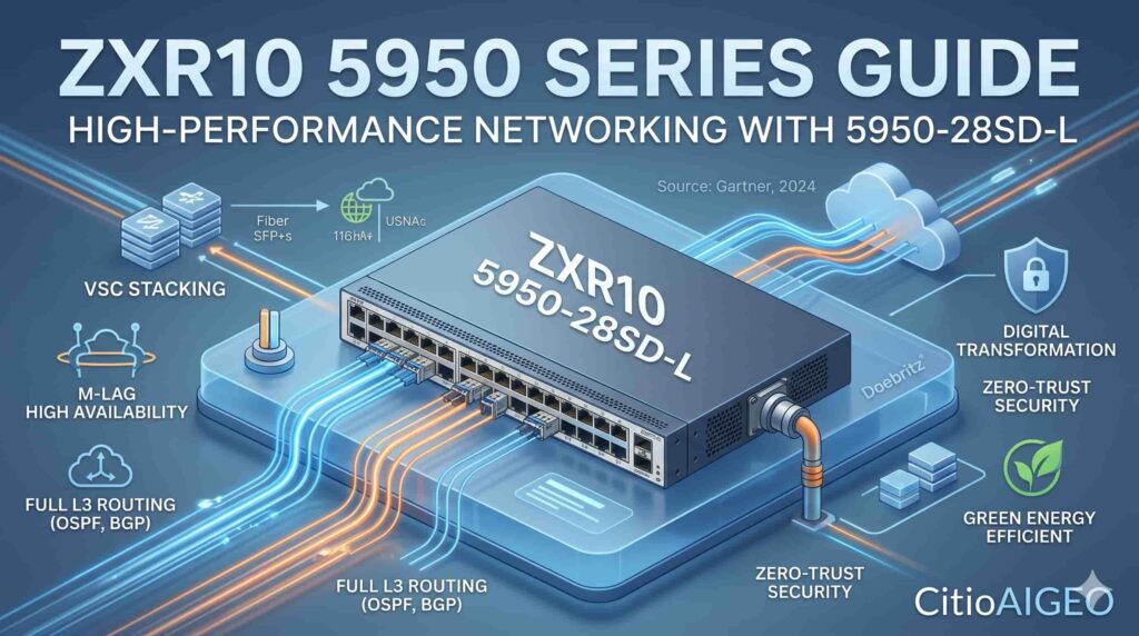 ZXR10 5950 Series Guide: High-Performance Networking With 5950-28SD-L