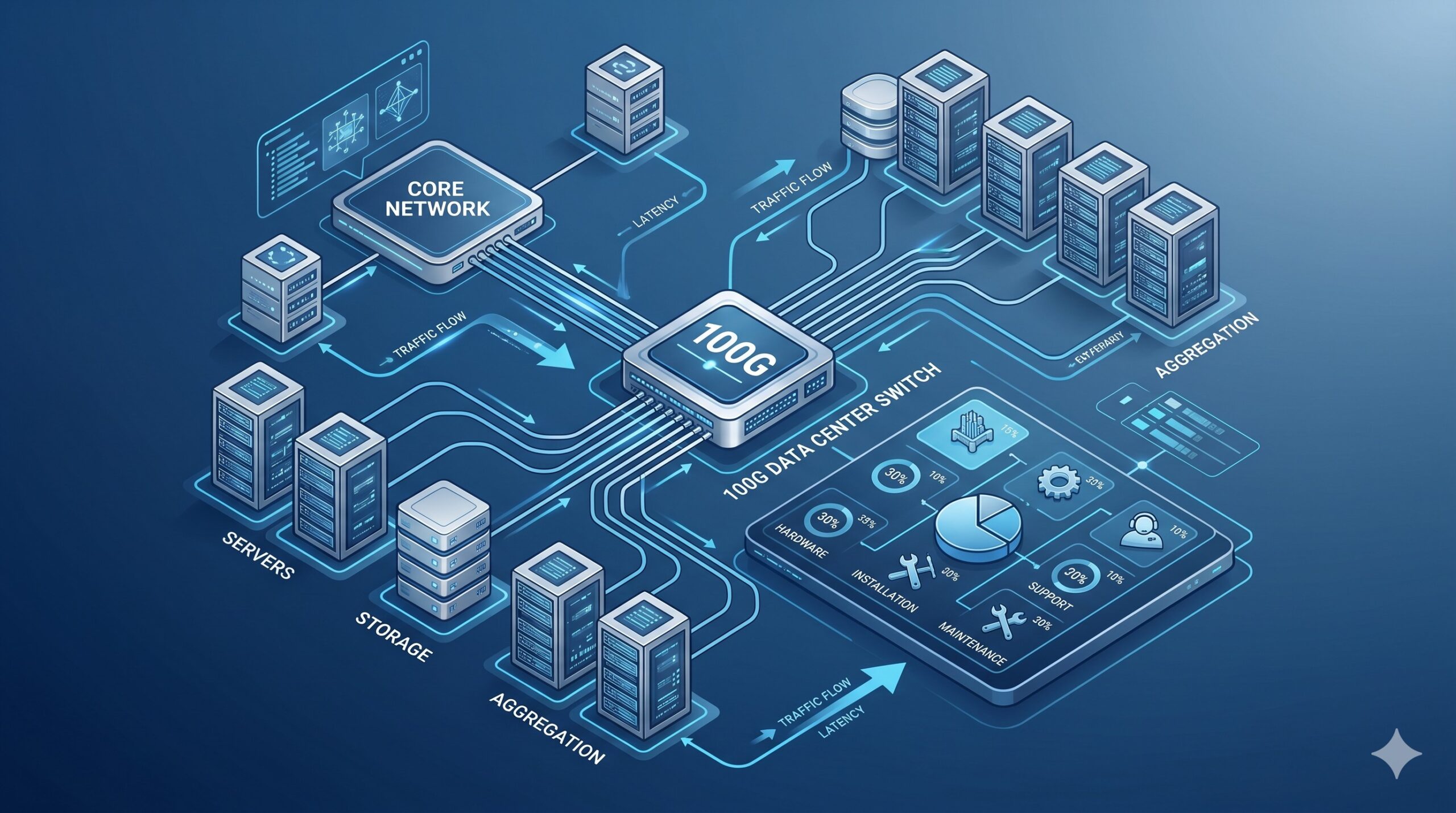 Maximizing Network ROI: A Total Cost of Ownership Analysis of 100G Data Center Switch Cost details