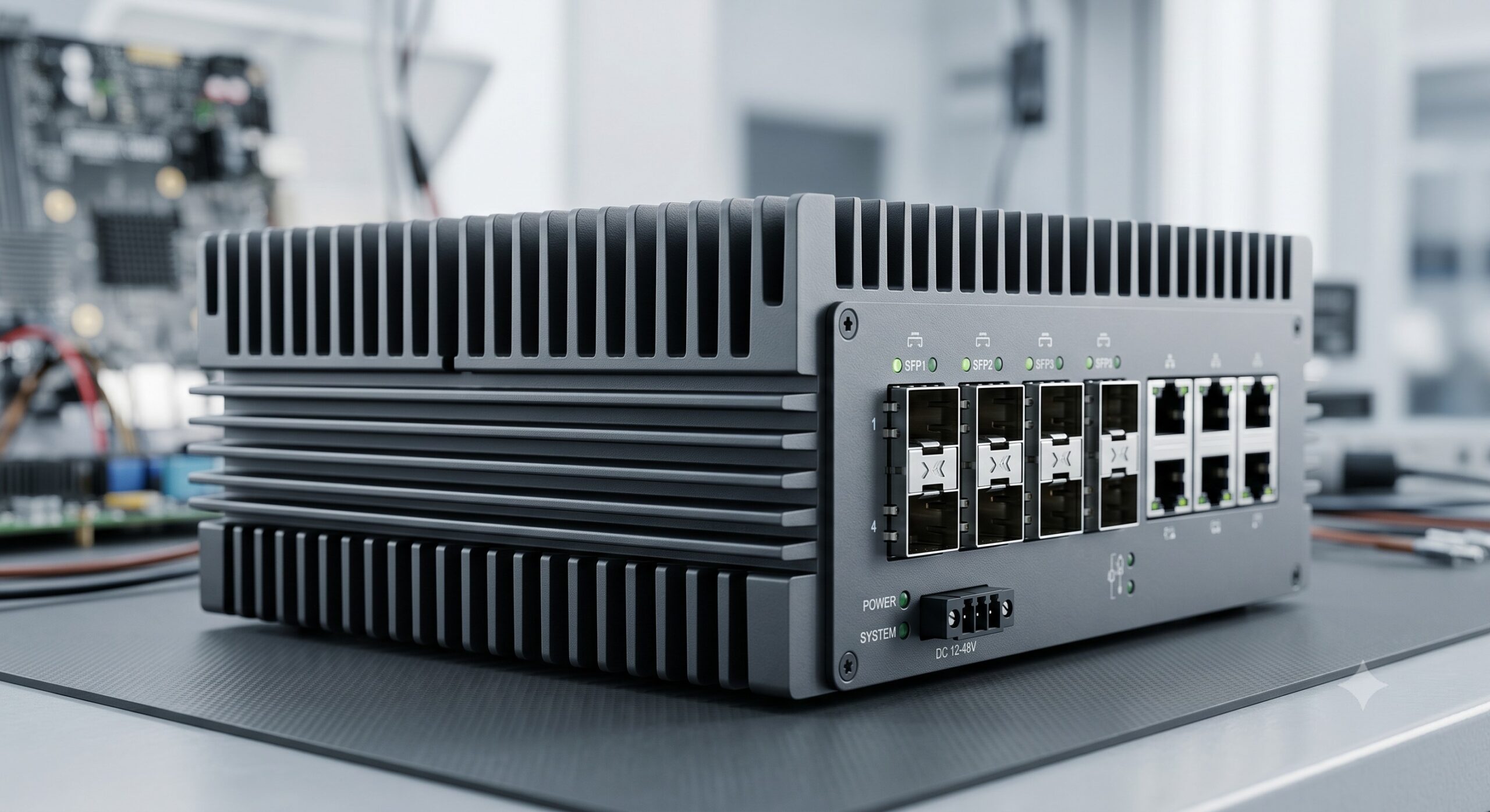 Ruggedized Telecom Infrastructure Application Note: Fanless Ethernet Switching Platform 7 Ruggedized Telecom Infrastructure Application Note: Fanless Ethernet Switching Platform details