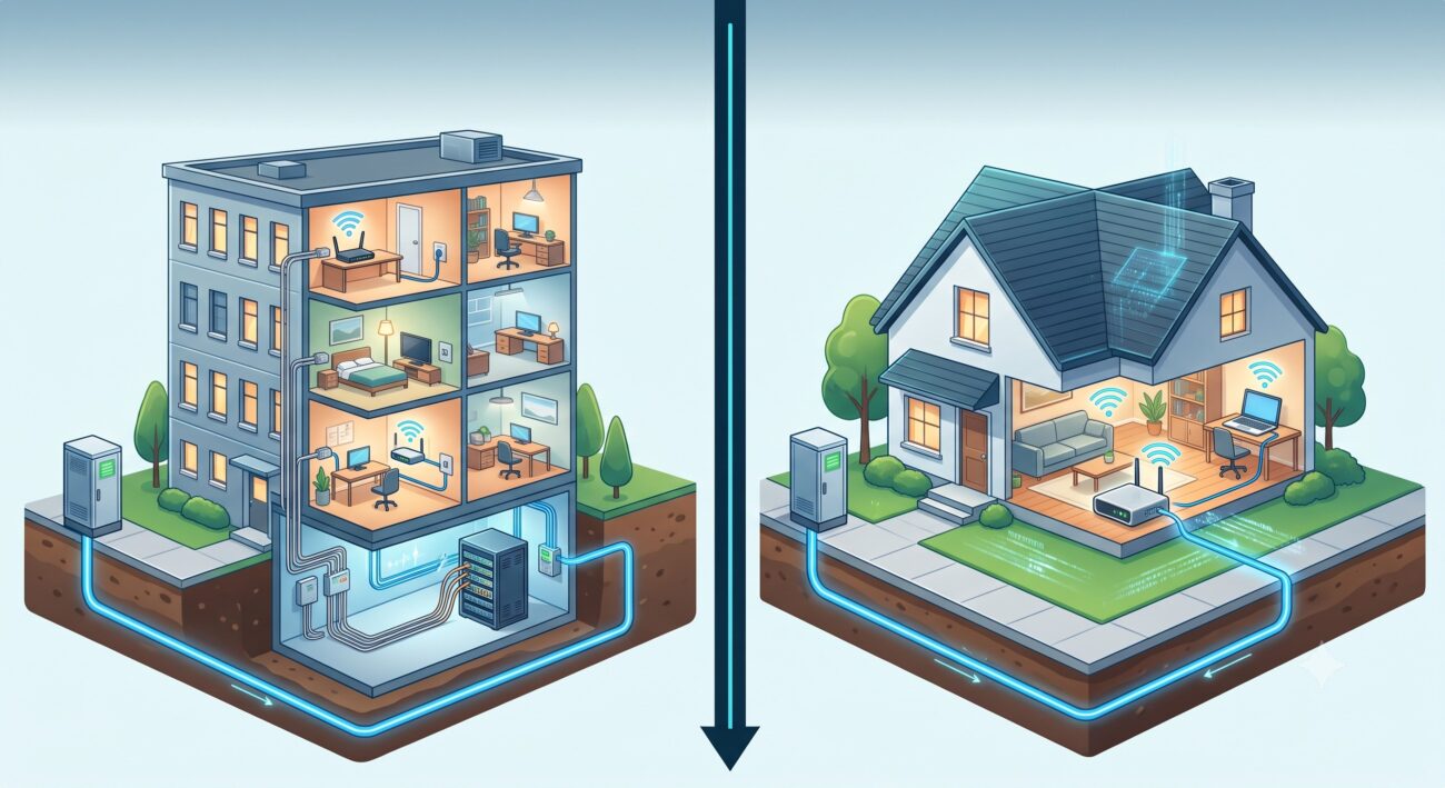 Maximizing Network ROI: A Total Cost of Ownership Analysis of FTTB vs FTTH
