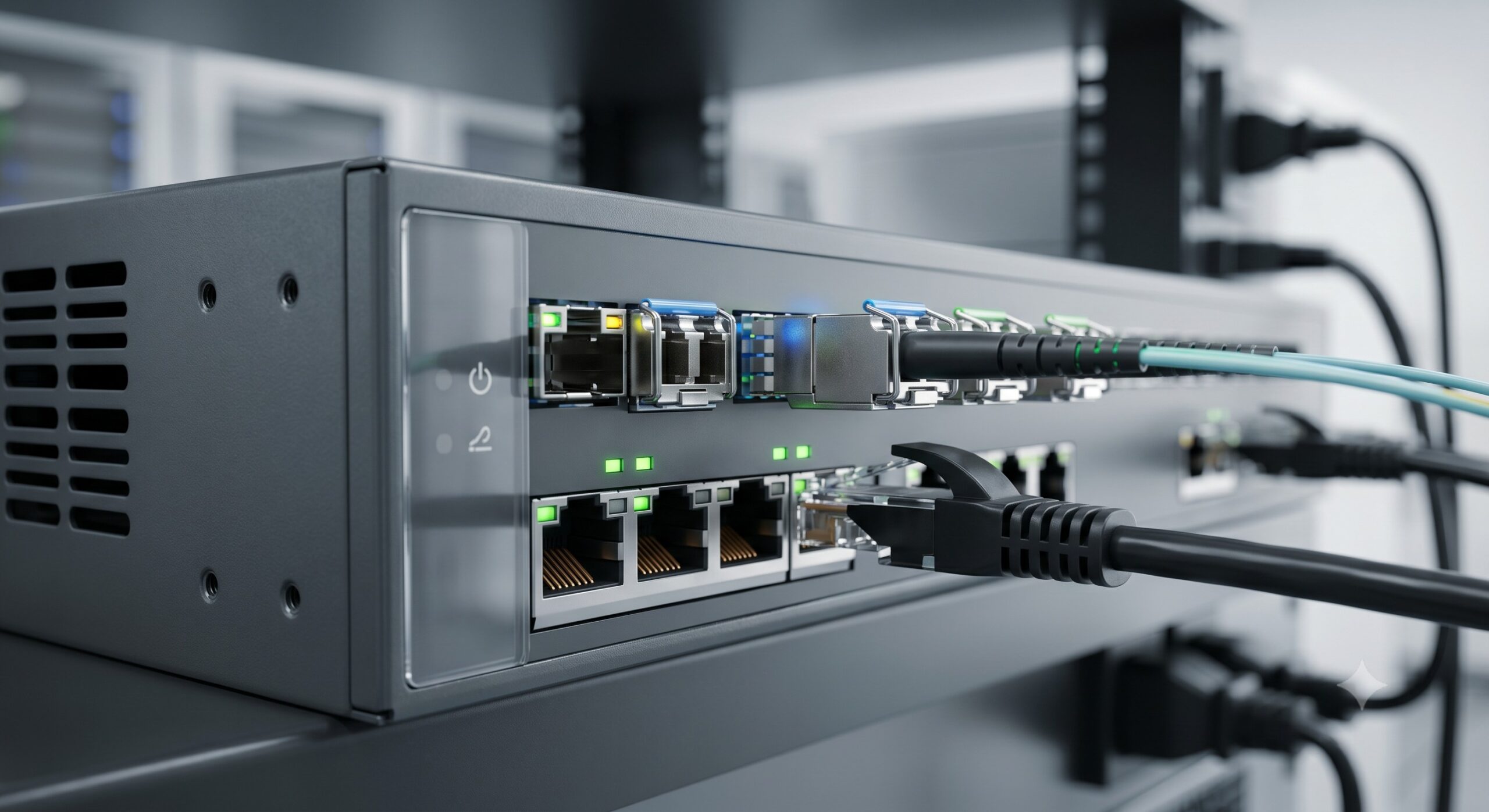 Enterprise Edge Routing Reference Design Guide: When to Choose Managed vs Unmanaged Switch details
