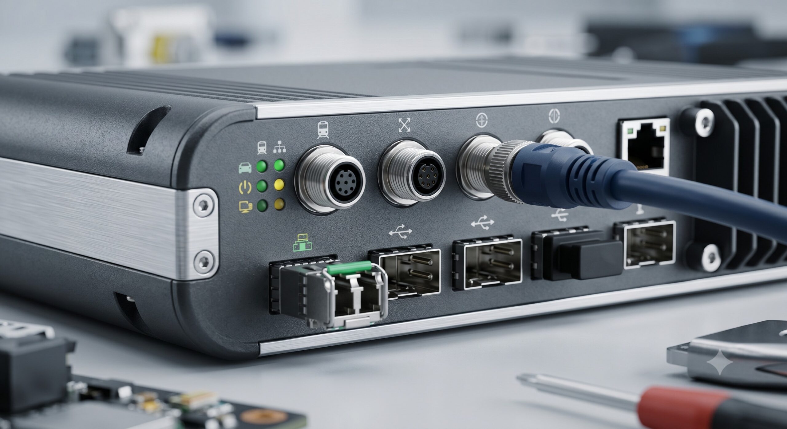 Ruggedized Telecom Infrastructure Application Note: Railway Rolling Stock EN50155 Certified Switches 7 Ruggedized Telecom Infrastructure Application Note: Railway Rolling Stock EN50155 Certified Switches details