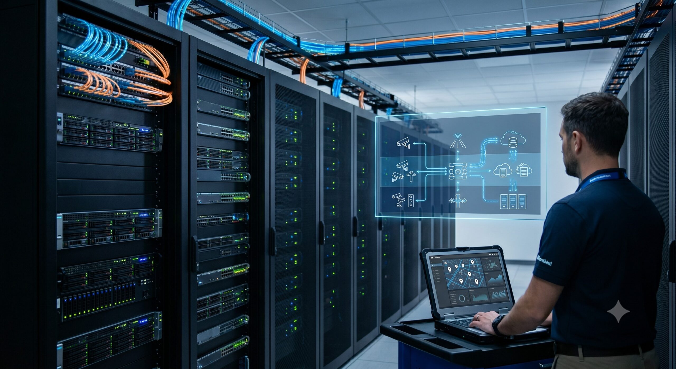 Carrier-Grade Reliability: Evaluating MTBF and Redundancy in Smart City Surveillance Network Architecture Design details
