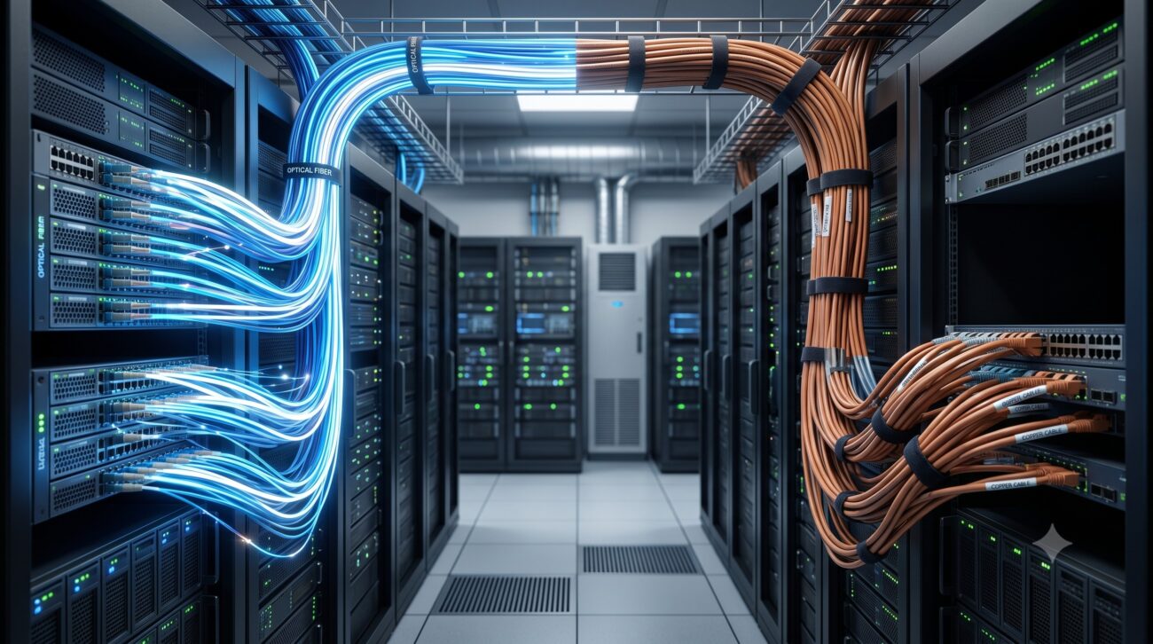 Why Fiber Outperforms Legacy Copper in Core Routing: A Data-Driven Evaluation