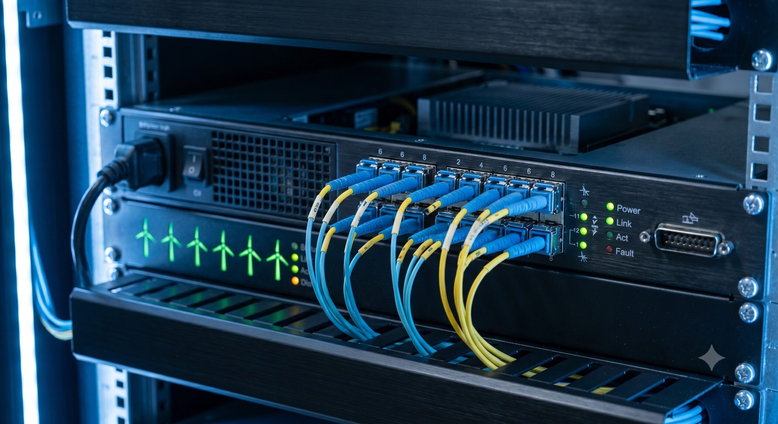 Ruggedized Telecom Infrastructure Application Note: Renewable Energy Wind Farm Fiber Optic Switch 7 Ruggedized Telecom Infrastructure Application Note: Renewable Energy Wind Farm Fiber Optic Switch details