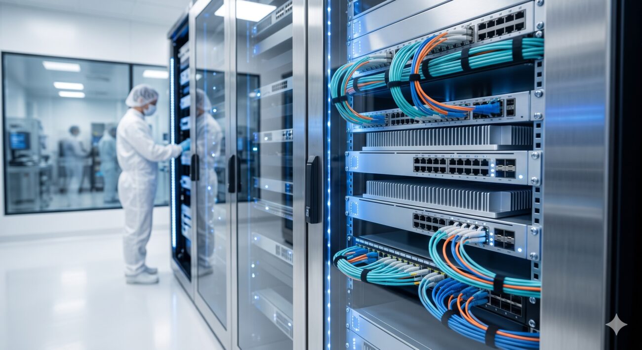 Cleanroom Environment Fanless Sterile Switch - Official Technical Overview & Hardware Datasheet