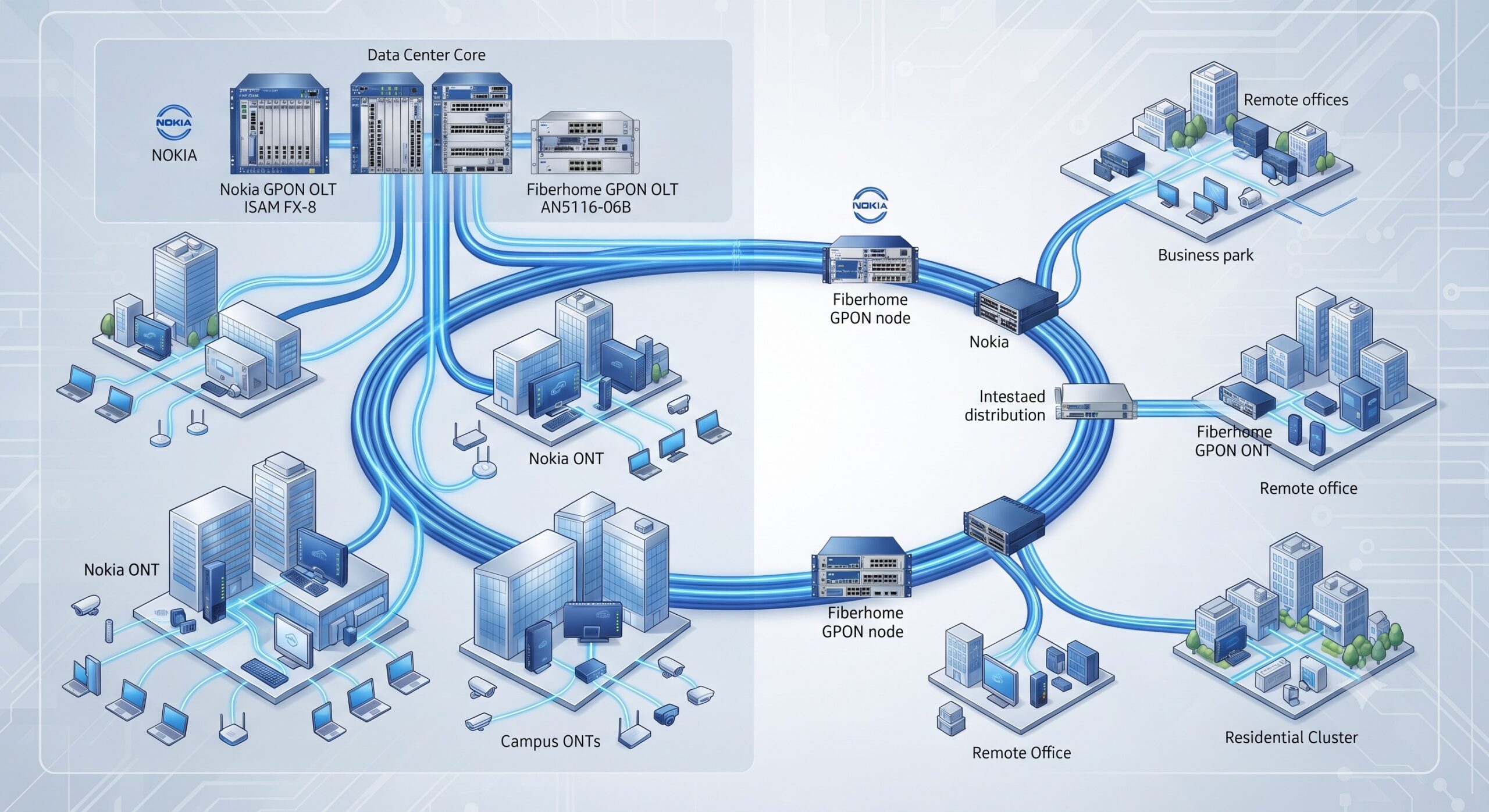 The Ultimate Guide to Nokia vs Fiberhome GPON Solutions: Architecture, Specs, and Deployment 7 The Ultimate Guide to Nokia vs Fiberhome GPON Solutions: Architecture, Specs, and Deployment details