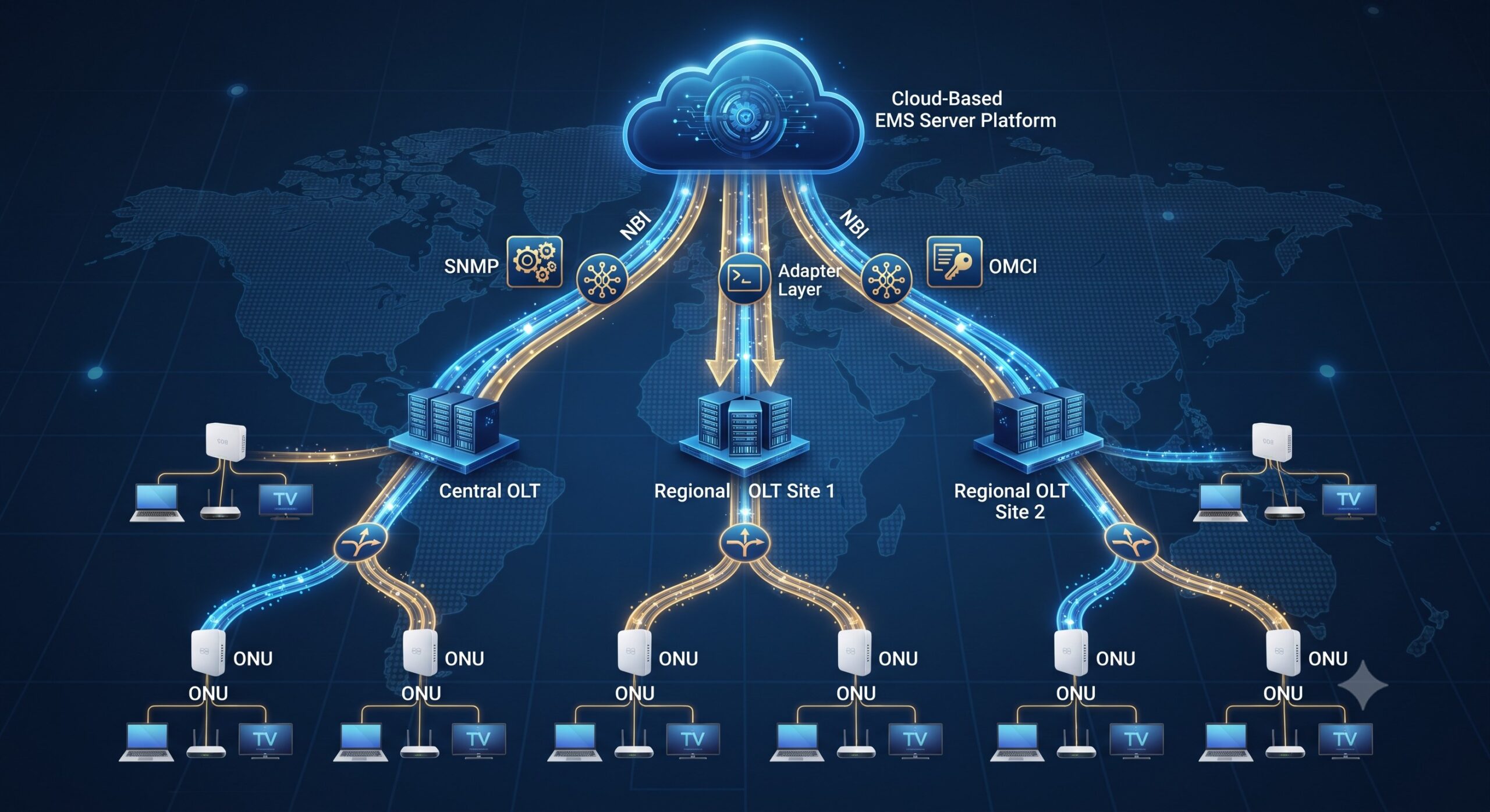 The Ultimate Guide to GPON Management Software (EMS): Architecture, Specs, and Deployment details