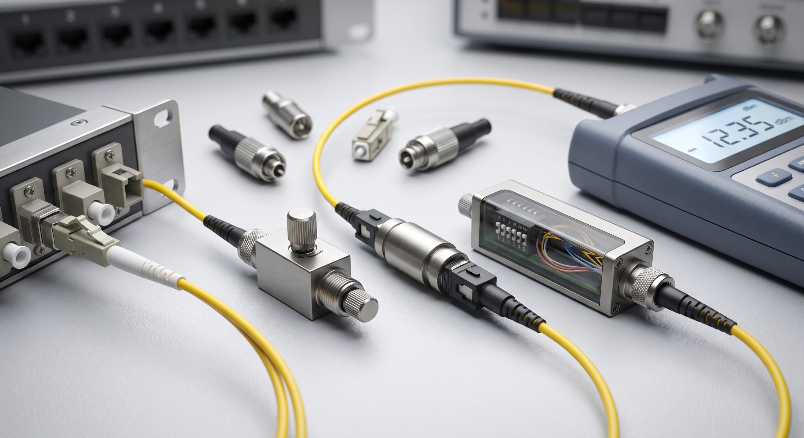Optical Attenuator Application Guidelines - Official Technical Overview & Hardware Datasheet details