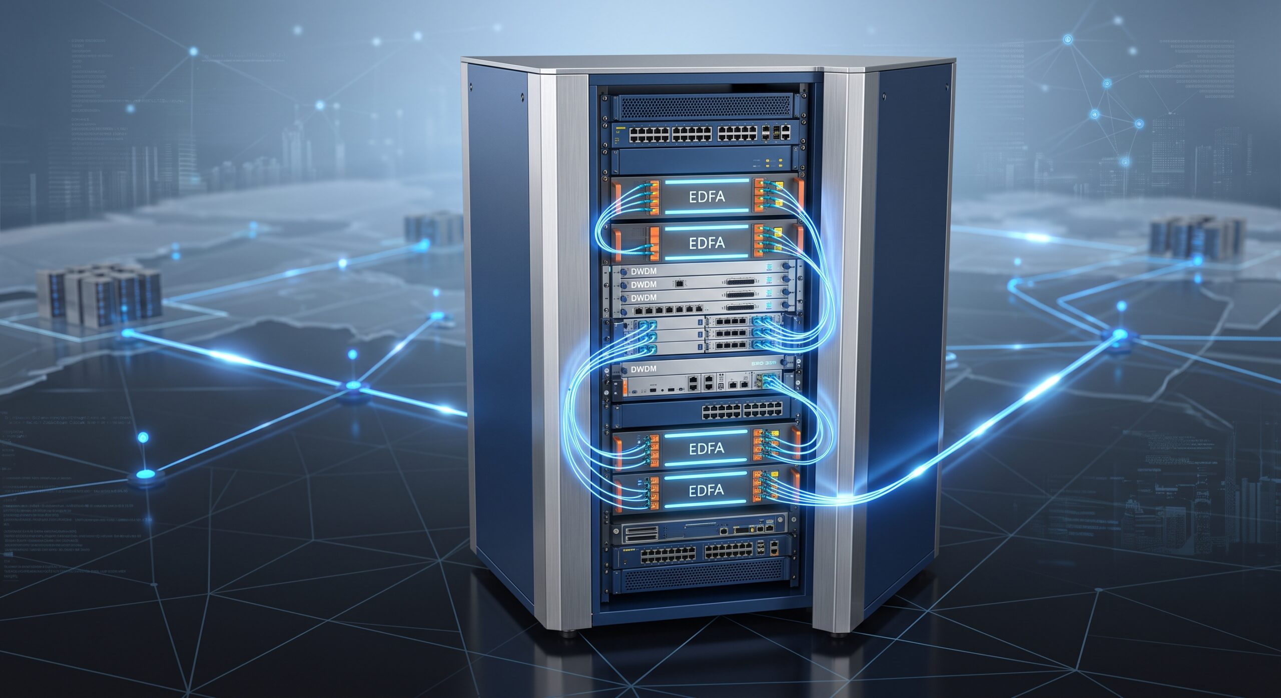 The Ultimate Guide to EDFA Optical Amplifiers: Architecture, Specs, and Deployment details