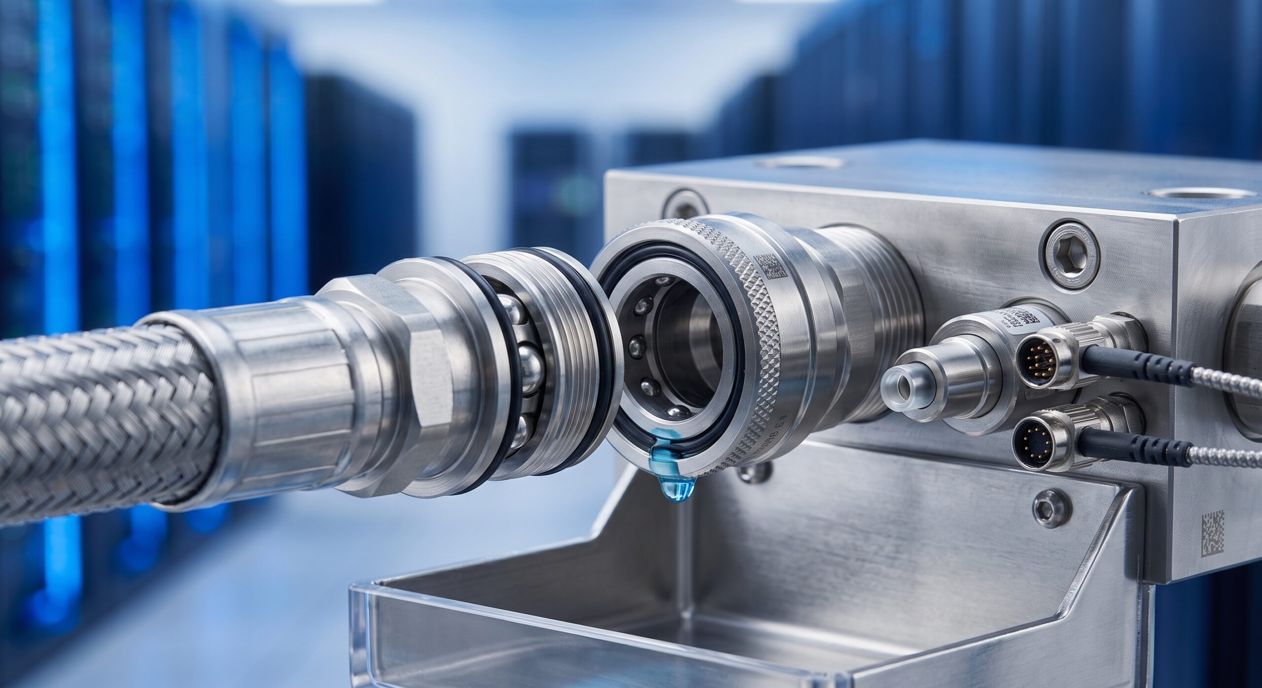Quick Disconnect Fluid Coupling Insertion Force and Drip Volume Limits - Official Technical Overview & Hardware Datasheet details
