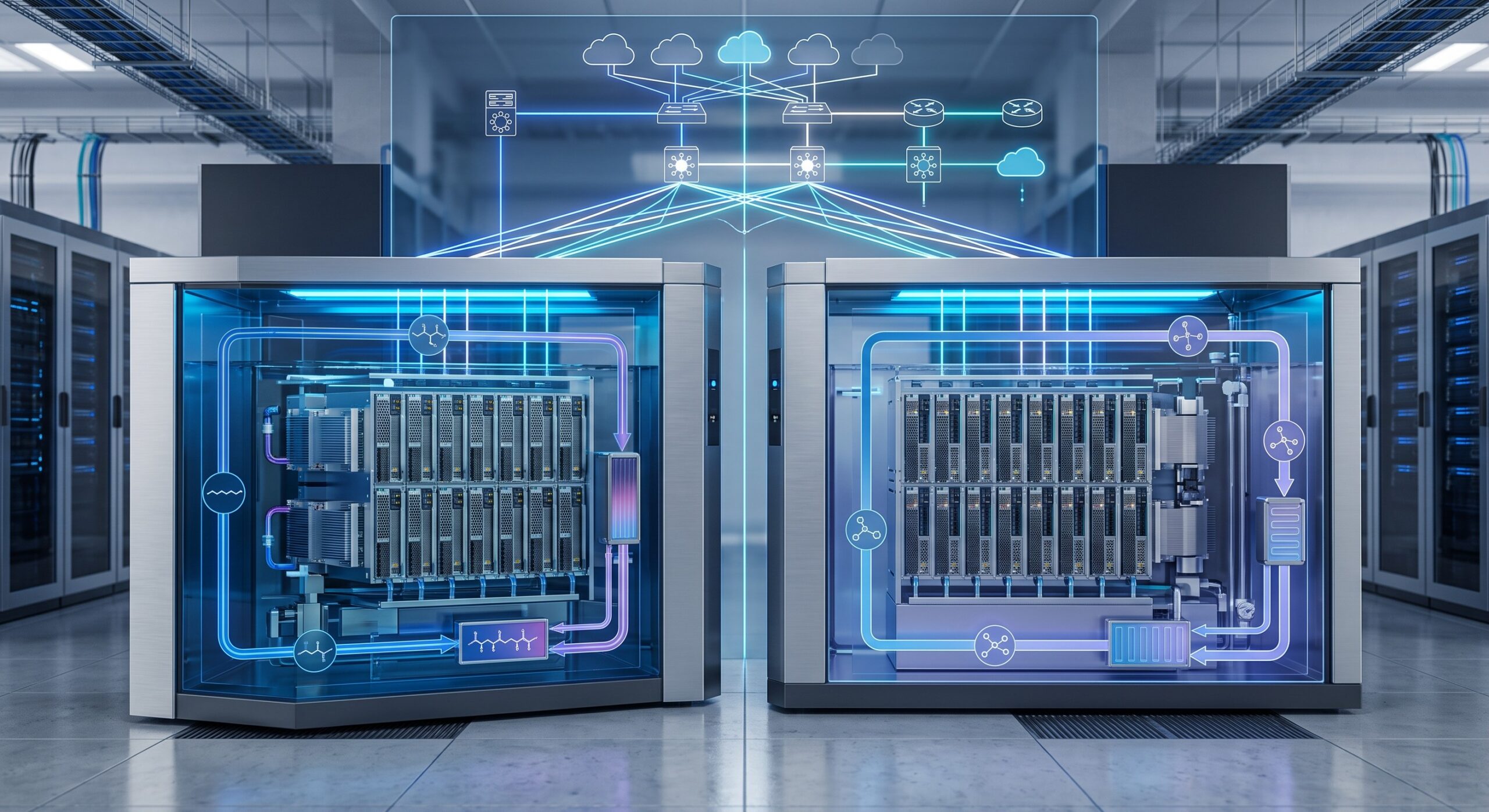 Energy Efficiency in Edge Routing: Thermal and Power Specs of Single-Phase Immersion Liquid Cooling Modules: Synthetic Hydrocarbons vs Fluorochemicals details