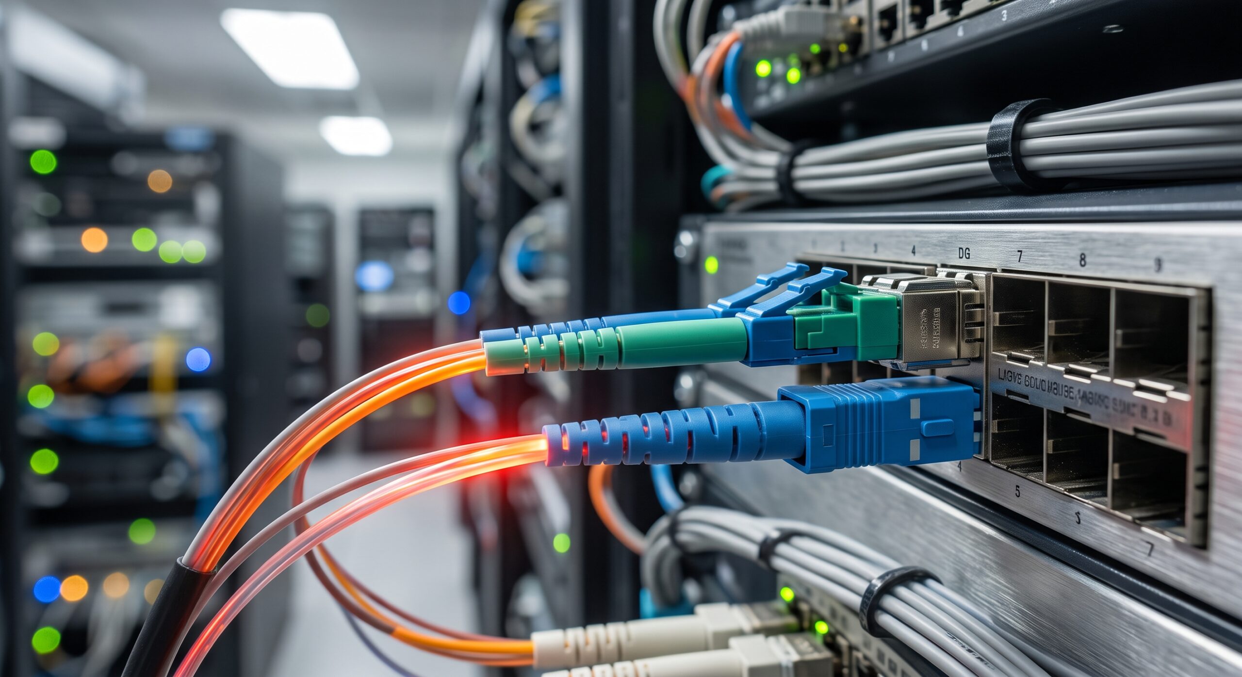 The Ultimate Guide to LC vs SC Fiber Connectors: Architecture, Specs, and Deployment 6 The Ultimate Guide to LC vs SC Fiber Connectors: Architecture, Specs, and Deployment details