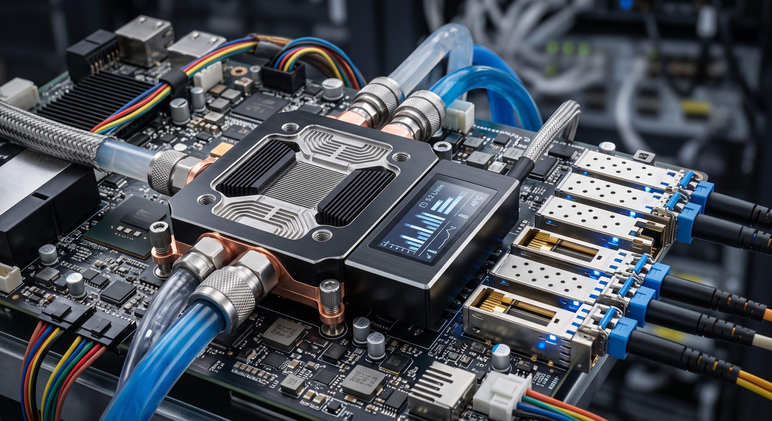 High-TDP Network ASIC Micro-Channel Cold Plate Flow Rate Charts - Hardware Deep-Dive and Performance Specification 7 High-TDP Network ASIC Micro-Channel Cold Plate Flow Rate Charts - Hardware Deep-Dive and Performance Specification details