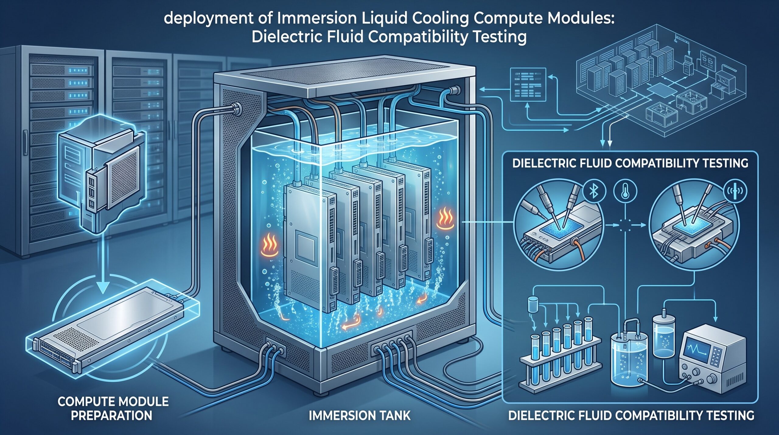 IEEE & ITU-T Compliance Masterclass: Engineering Specs of Immersion Liquid Cooling Compute Modules: Dielectric Fluid Compatibility Testing 7 IEEE & ITU-T Compliance Masterclass: Engineering Specs of Immersion Liquid Cooling Compute Modules: Dielectric Fluid Compatibility Testing details