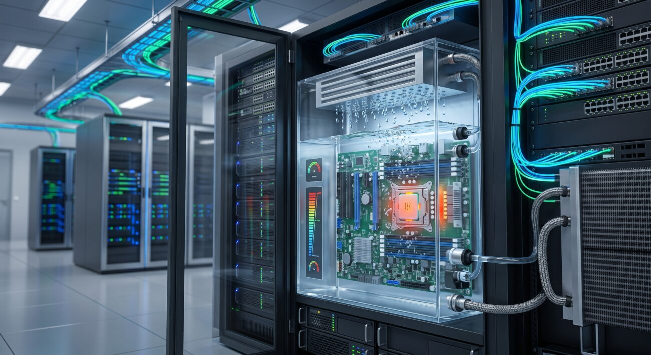 Energy Efficiency in Edge Routing: Thermal and Power Specs of Two-Phase Phase-Change Immersion Liquid Cooling Modules: Dry-Out Limits at 1000W TDP