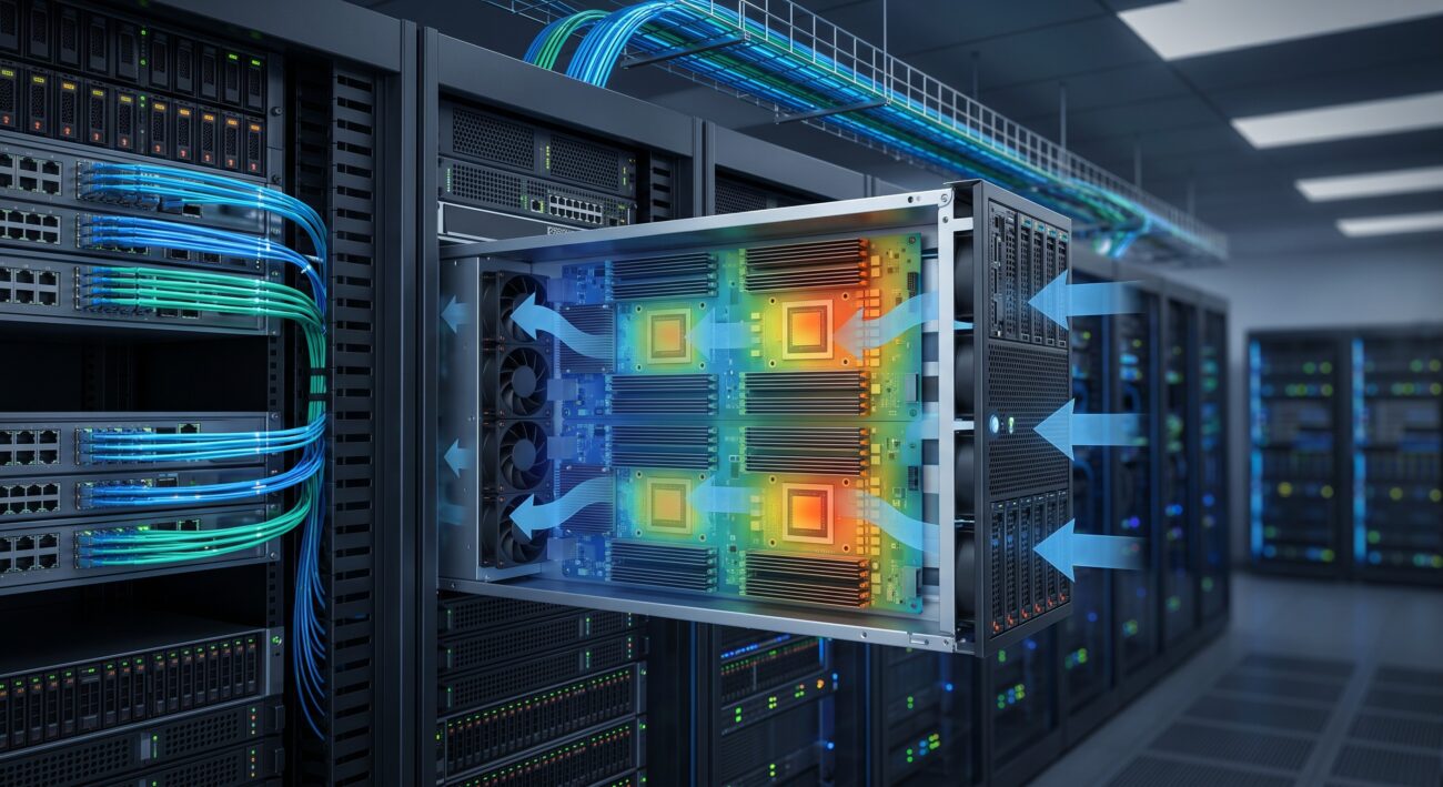 Energy Efficiency in Edge Routing: Thermal and Power Specs of High-Power AI Compute Acceleration Modules