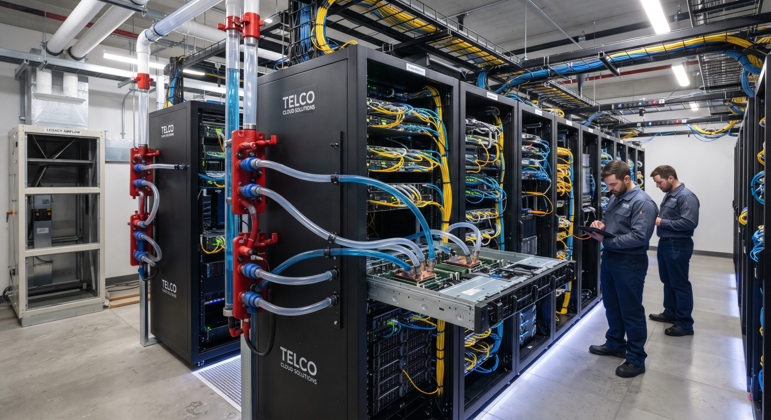 Energy Efficiency in Edge Routing: Thermal and Power Specs of Data Center PUE Optimization Liquid Cooling Retrofit Solutions: Chiller Elimination 6 Energy Efficiency in Edge Routing: Thermal and Power Specs of Data Center PUE Optimization Liquid Cooling Retrofit Solutions: Chiller Elimination details
