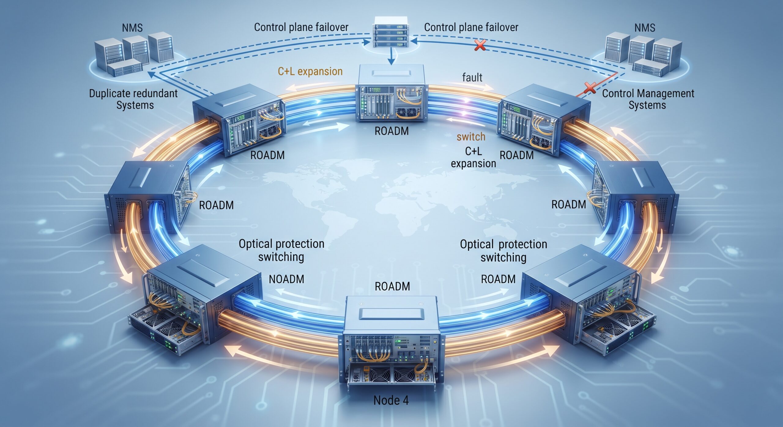 Carrier-Grade Reliability: Evaluating MTBF and Redundancy in C+L Optical Band Expansion for Terabit Transmission 7 Carrier-Grade Reliability: Evaluating MTBF and Redundancy in C+L Optical Band Expansion for Terabit Transmission details