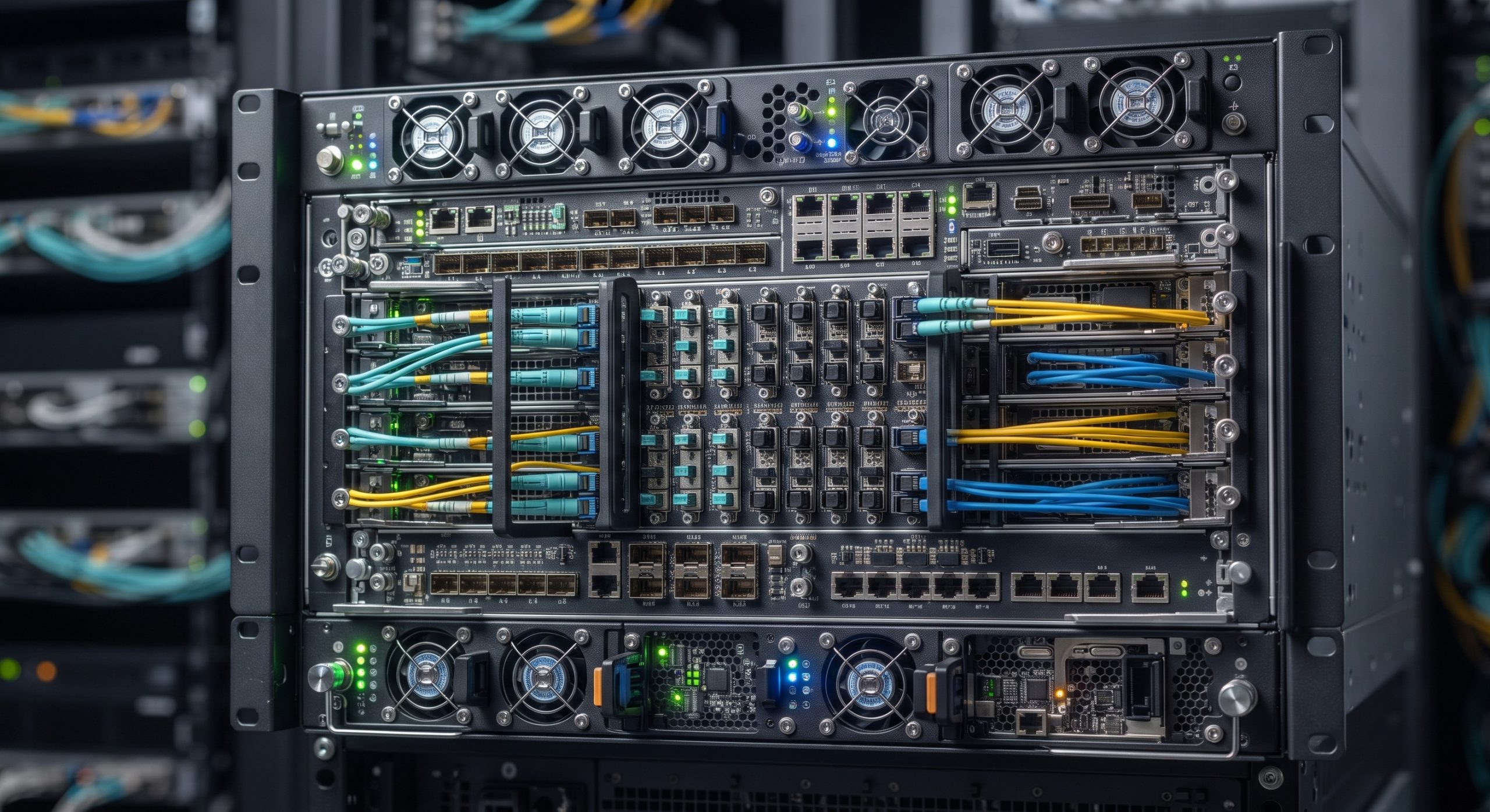 Network Virtualization Foundation: H3C S12500X-AF Data Center Switch VXLAN Routing Capacity 7 Network Virtualization Foundation: H3C S12500X-AF Data Center Switch VXLAN Routing Capacity details